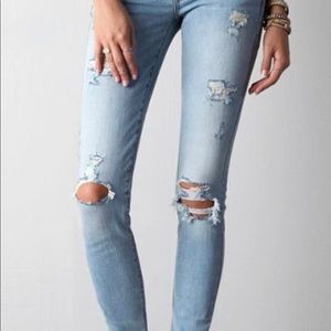 American eagle light wash jeans